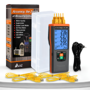 AZ88595 GLP 4 Kanallı Termokupl Veri Kaydedici | K, J, T, R, S, E Tipi